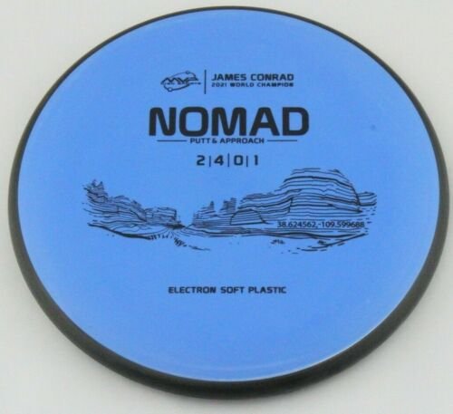 MVP DISCS ELECTRON NOMAD JAMES CONRAD 2021 WORLD CHAMPION SIGNATURE SERIES