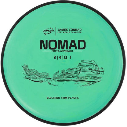 MVP DISCS ELECTRON NOMAD JAMES CONRAD 2021 WORLD CHAMPION SIGNATURE SERIES