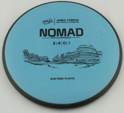 MVP DISCS ELECTRON NOMAD JAMES CONRAD 2021 WORLD CHAMPION SIGNATURE SERIES