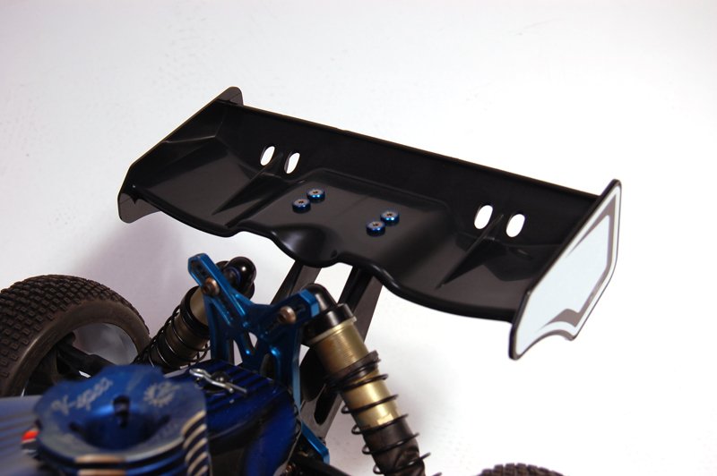 0113B Illuzion 1/8 Buggy/Truggy Wing Black