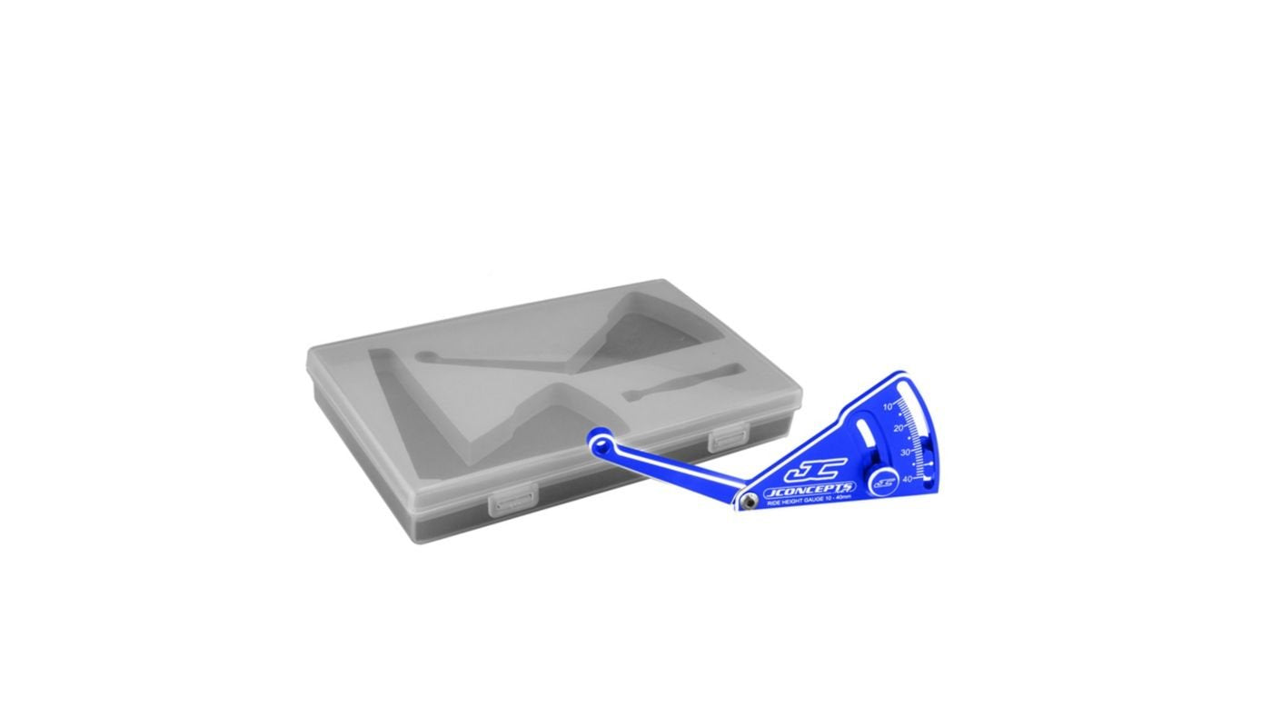 Aluminum Ride Height Gauge 10-40mm Blue