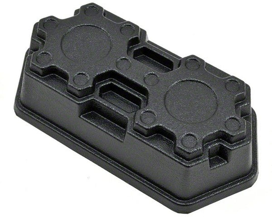 Finnisher Car Stand Matte Black with Pads and Logo Plugs
