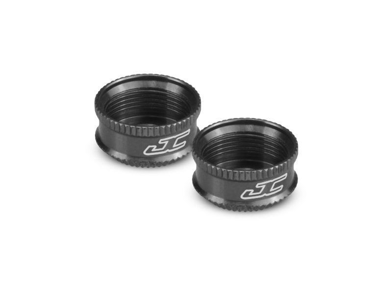 Fin VSC3 Shock Bottom Cap Black for Associated 13mm