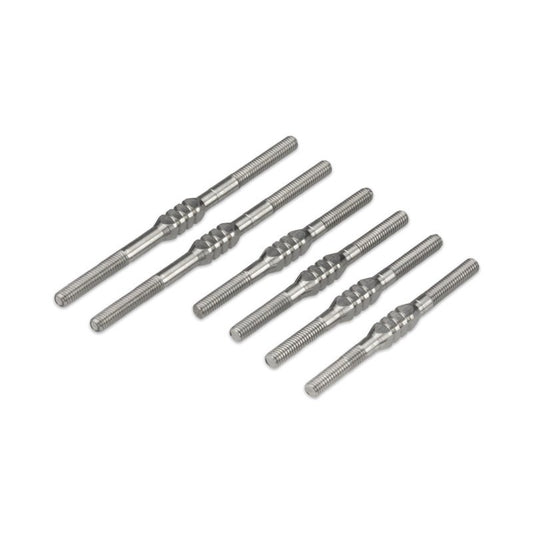 Fin Titanium Turnbuckle Set 6pct: Tekno EB410