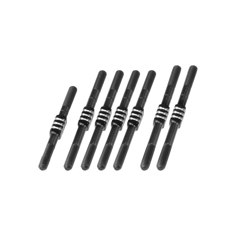 B74 Fin Titanium turnbuckle set - black (7)