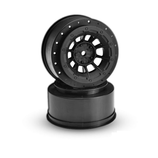HAZARD - SLASH REAR SLASH 4X4 F&R WHEEL - (Black) - 2pc