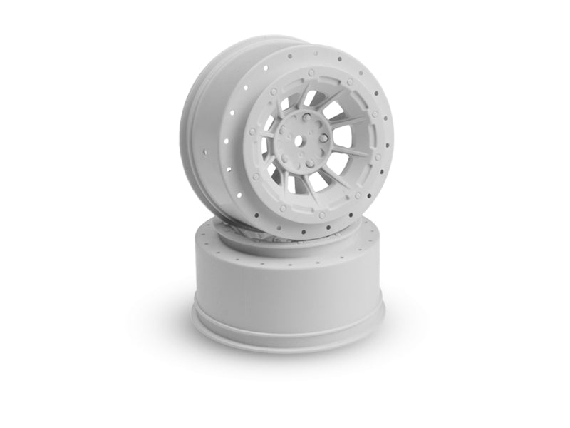 Hazard Wheel White 2pcs Fits Tekno SCT410SL Losi Ten