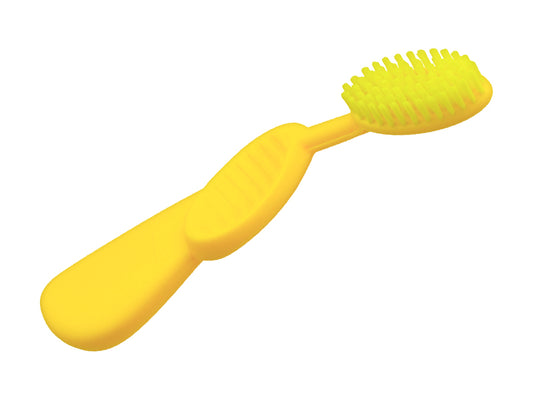 Dirt Brush Liquid Application Brush Yellow