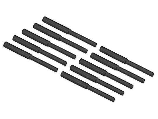 Dirt Racing Shock Tower Hole Plugs Black (10)