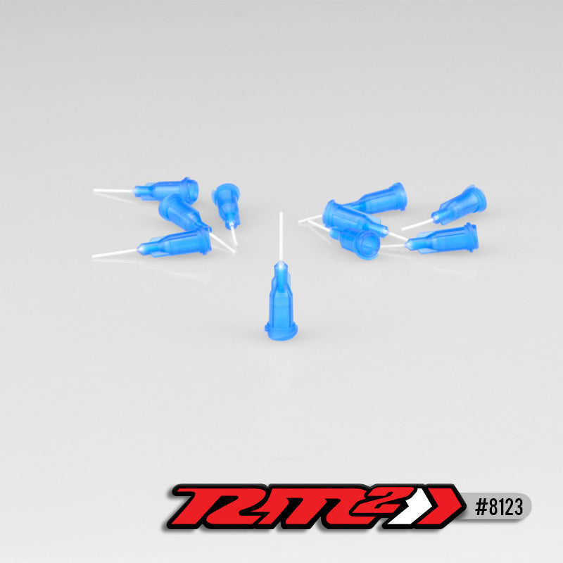 Glue Tip Needles Thin Bore Blue (10pcs)