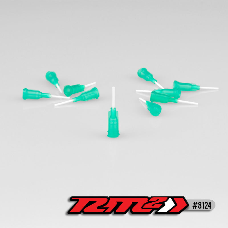 Glue Tip Needles Medium Bore Gree (10pcs)