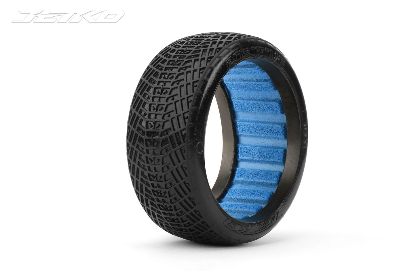 Positive 1/8 Buggy Tires, Super Soft with Inserts (Blue