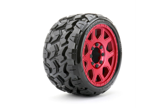 1/8 SGT 3.8 EX-Tomahawk, Mounted on Metal Red Claw Rim,