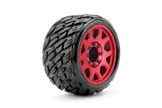 1/8 SGT 3.8 EX-Rockform, Mounted on Metal Red Claw Rim,