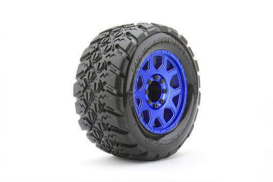 1/8 MT 3.8 EX-King Cobra, Mounted on Metal Blue Claw