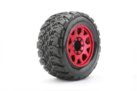 1/8 MT 3.8 EX-King Cobra, Mounted on Metal Red Claw Rim,