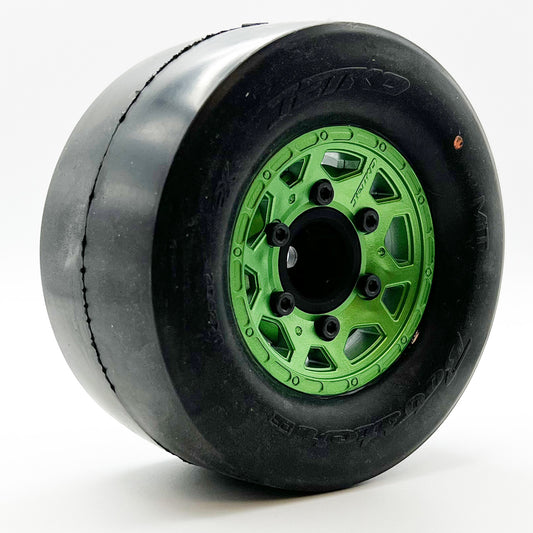 1/10 DR Booster RR Wide Rear Tires, Ultra Soft, Belted,