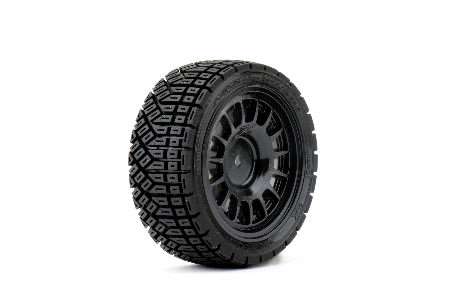1/10 Rally Avantgarde Tires Mounted on Black Claw Rims,