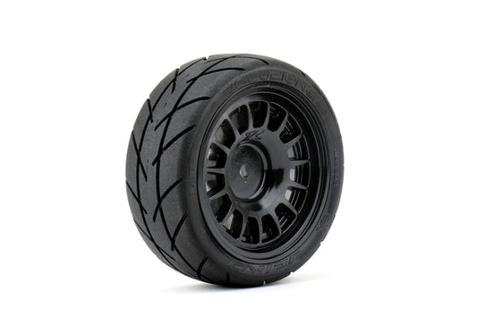 1/10 GT Evolution Tires Mounted on Black Claw Rims,