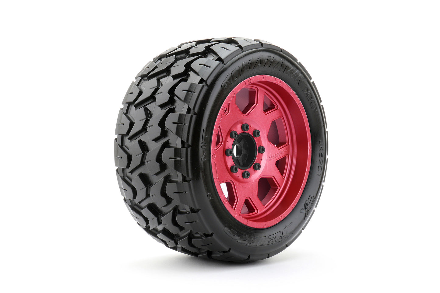 1/5 XMT EX- Tomahawk Tires Mounted on Metal Red Claw