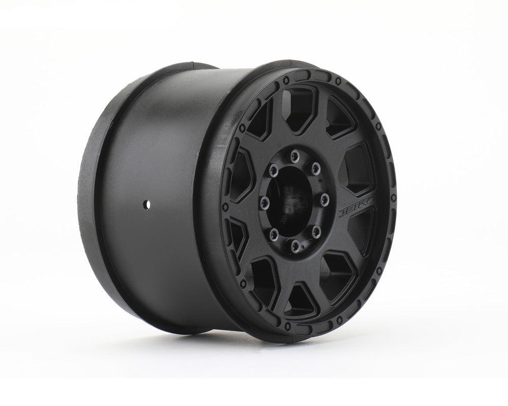 1/8 SGT MT 3.8 Wheels, Black, 17mm, 1/2 Offset (Wide), fits Traxxas Maxx (4)
