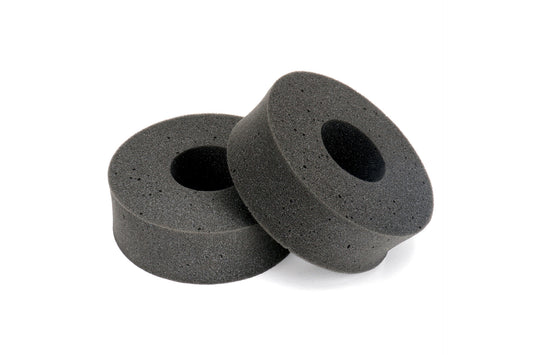 2.2 Crawler Single Stage Foam Inserts, Medium (Black) 2pcs