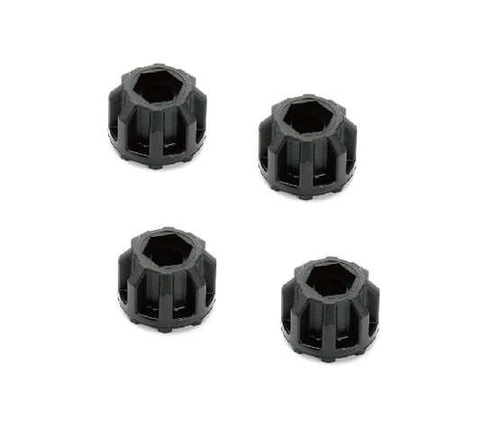 1/8 SGT MT 3.8 Wheel Adapters 17mm, 1/2" Offset, Wide for
