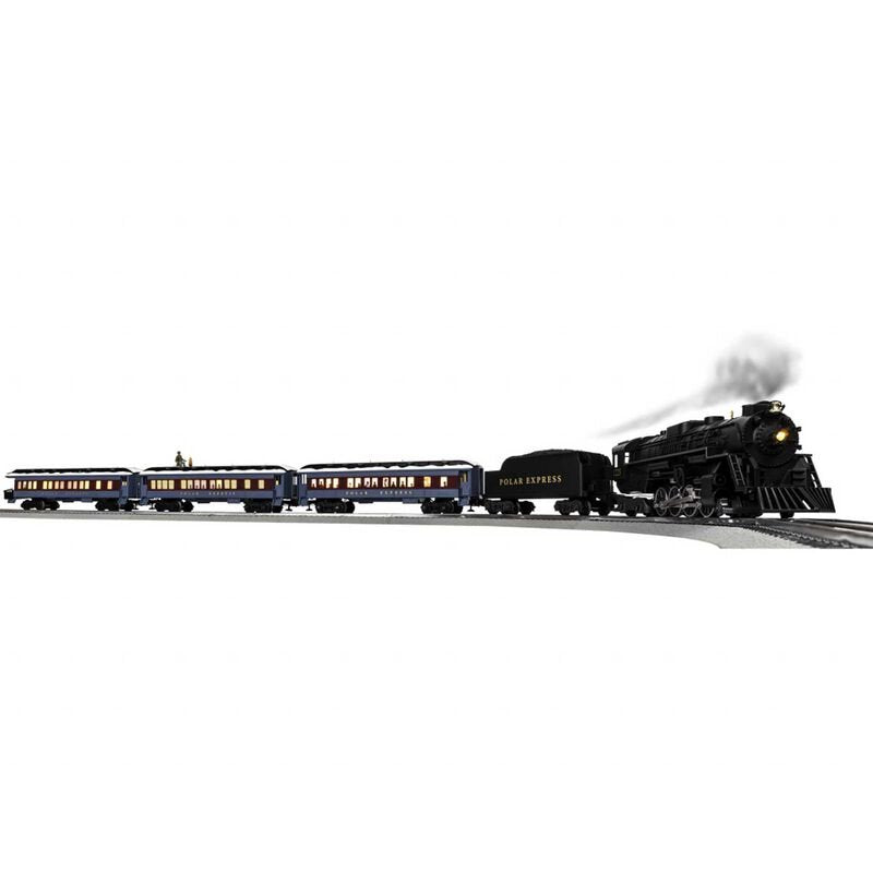 THE POLAR EXPRESS LIONCHIEF SET WITH HOBO CAR