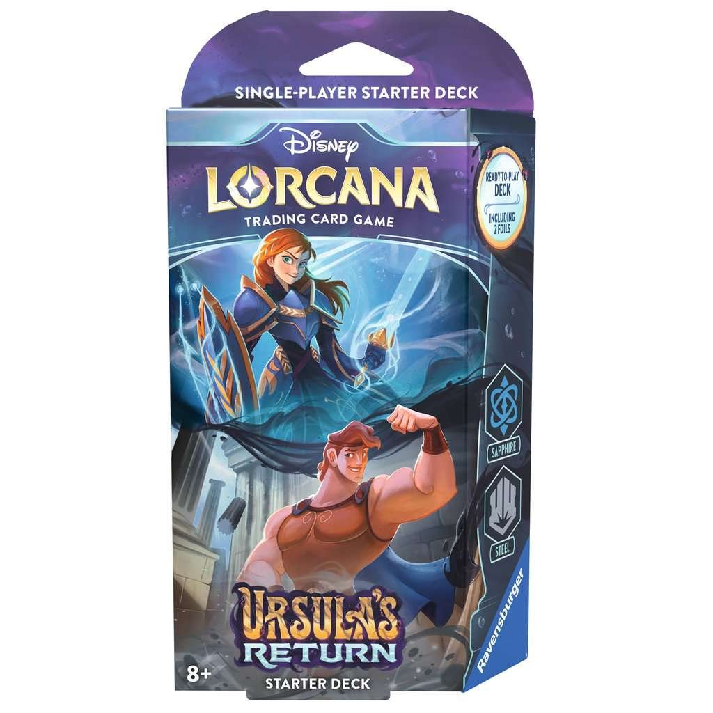 Lorcana - Ursula's Return - Starter Deck - Sapphire & Steel