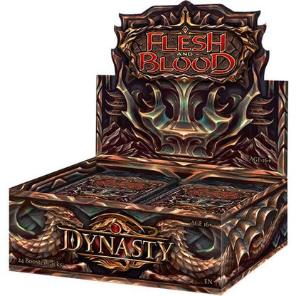 Flesh and Blood TCG: Dynasty Booster Display