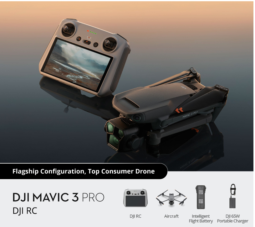 DJI Mavic 3 Pro with DJI RC