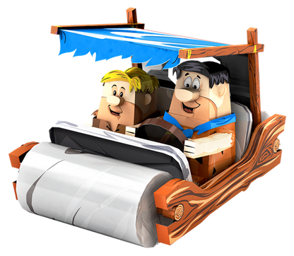The Flintstones Car - Metal Earth Legends