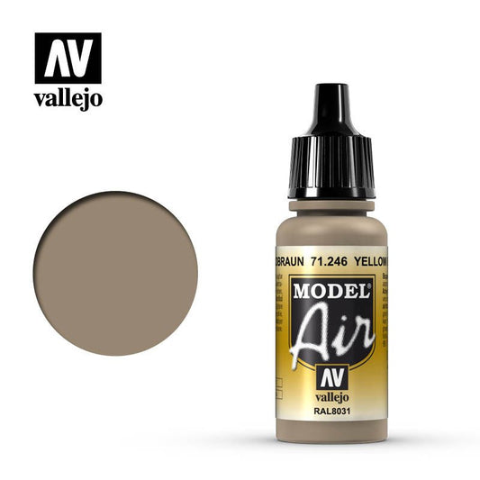 71.246 Camouflage Sandbrown RAL 8031 Color 17 ml.
