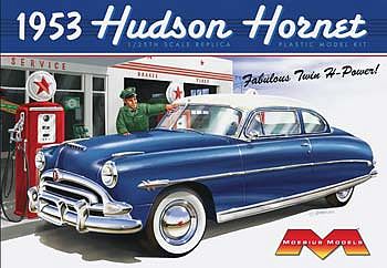 1/25 Scale 1953 Hudson Hornet Plastic Model Kit by Moebius