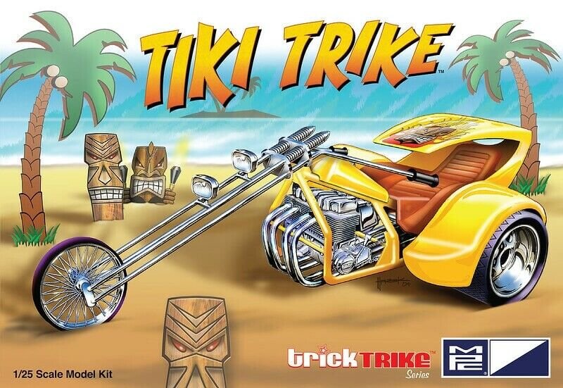 MPC 1/25 Scale Ed Roth Tiki Trike Plastic Model Kit Mpc894