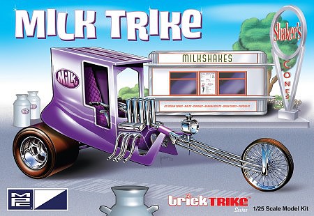 MPC895  1/25 Scale Ed Roth MILK Trike Plastic Model Kit