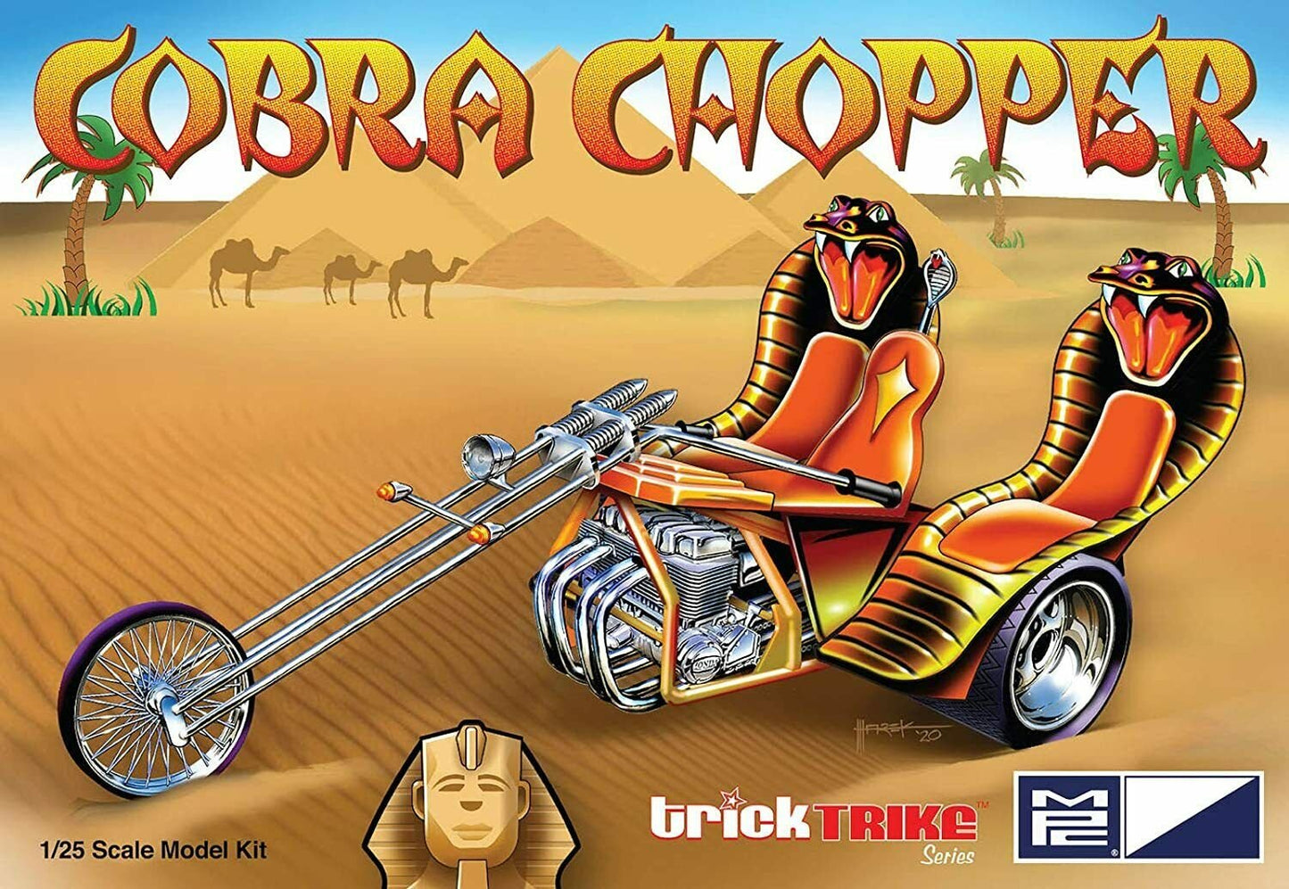 MPC 1/25 Trick Trike Series Cobra Chopper Plastic Model MPC896