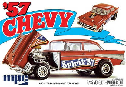 MPC 1957 CHEVY BEL AIR "SPIRIT OF 57" 1:25 SCALE MODEL KIT