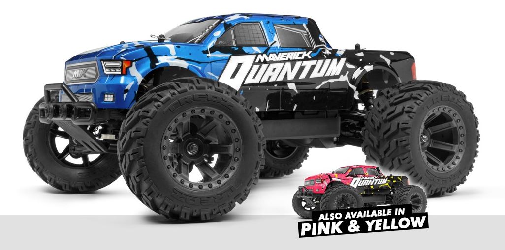 Quantum MT 1/10 4WD Monster Truck - Blue