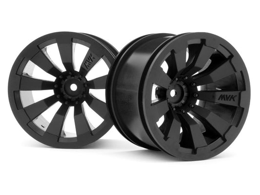 Quantum+ XT 3.2" Wheel (Black/2pcs)