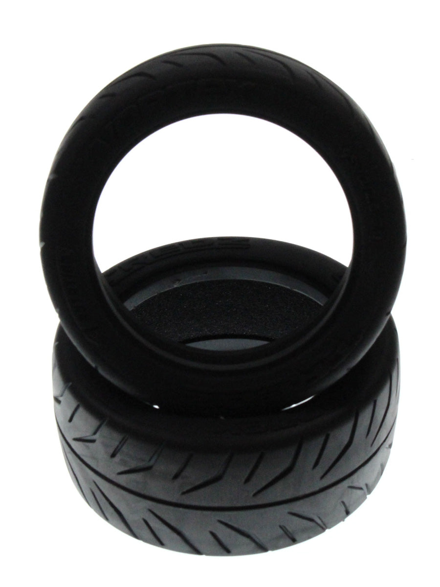 Tredz Vortex Belted Tire (95x42mm/2.6-3.0in/2pcs) fits