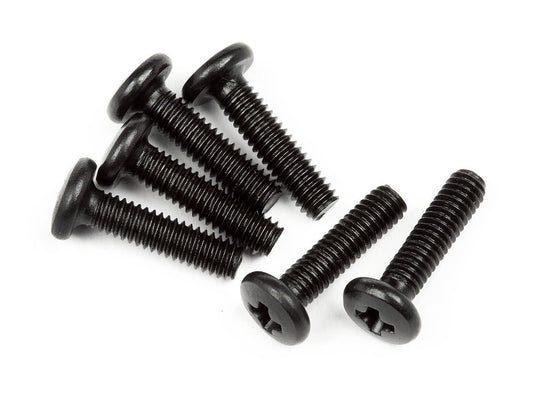 Button Head Screw M2.5x10mm (6 pcs)
