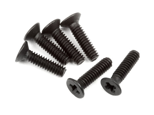 Flat Head Screw M2x8mm (6 pcs)