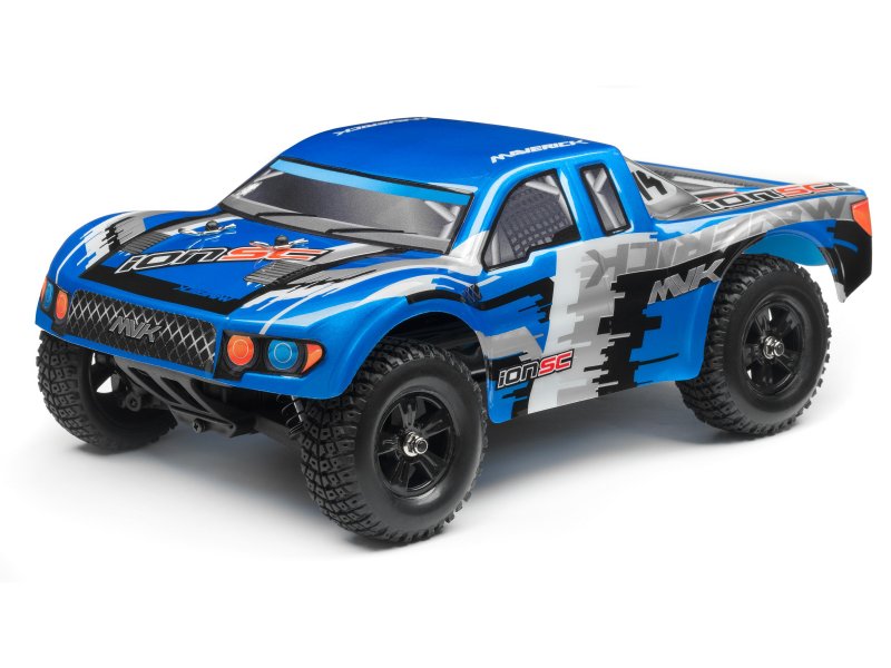 Short Course Painted Body, Blue w/Decals, Ion SC