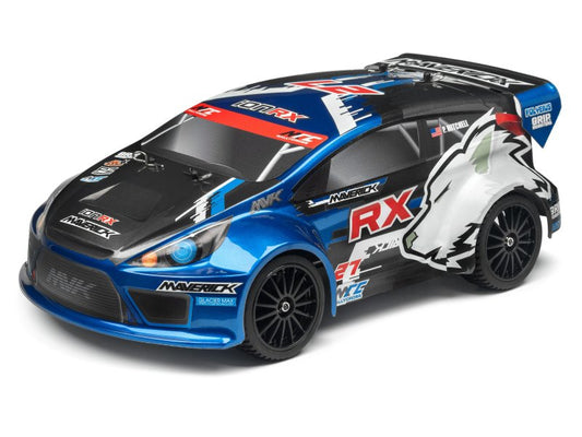 Rally Painted Body Blue W/Decals, Ion RX