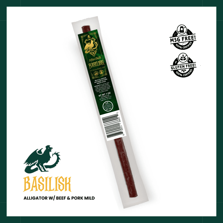 Basilisk - Mild Alligator with Beef and Pork Stick