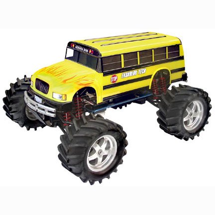 10107 1/10 Skool Bus .O5O Maxx Body