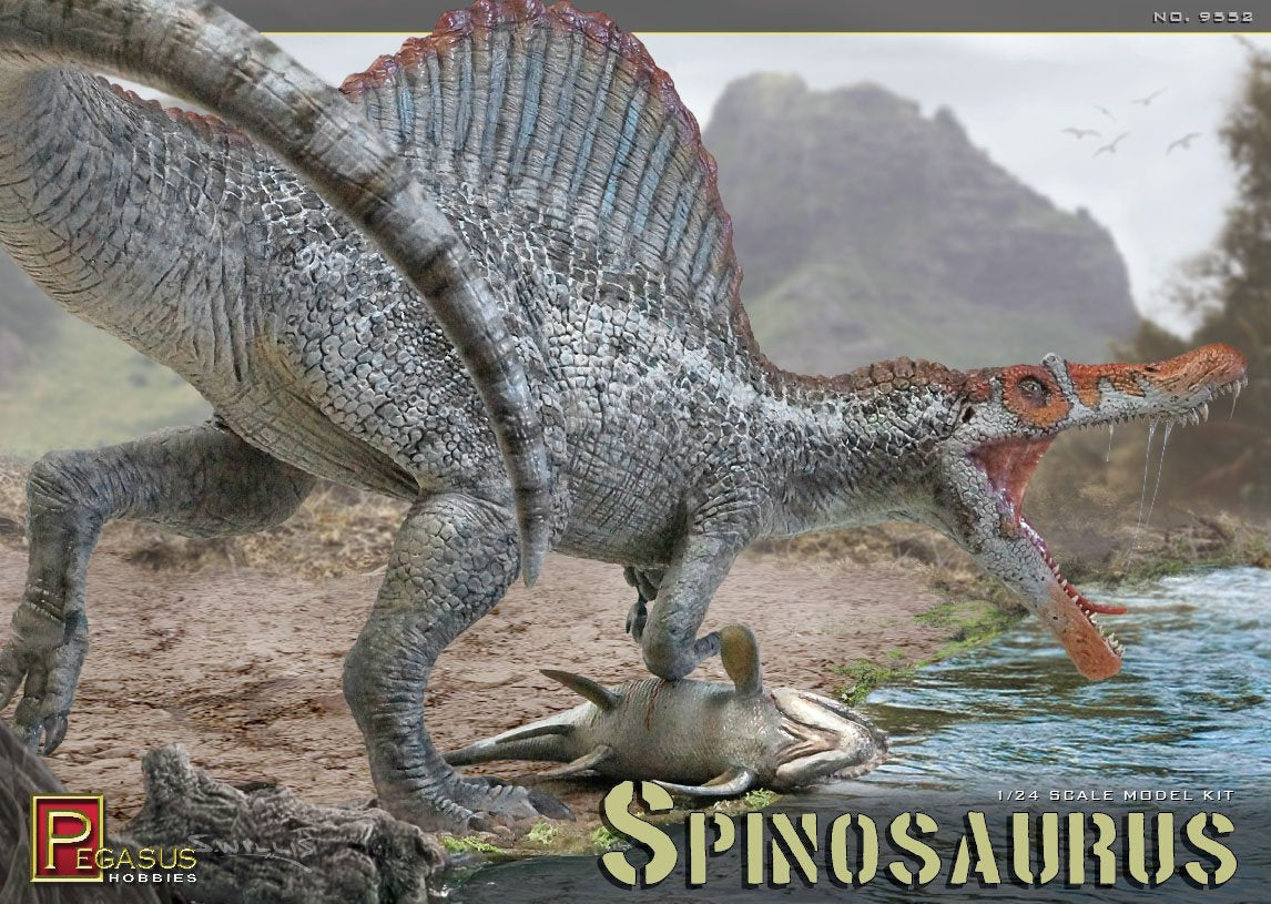 Spinosaurus Dinosaur 1:24 by Pegasus Hobbies