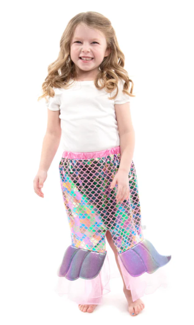 Pink Mermaid Splash - M (3-5 yrs.)