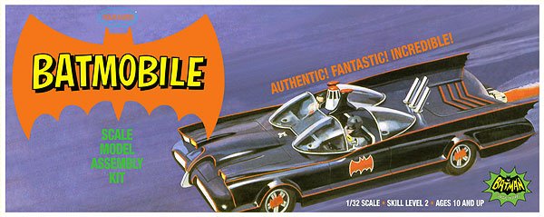 Polar Lights 933 1/32 BatMobile Plastic Model Kit